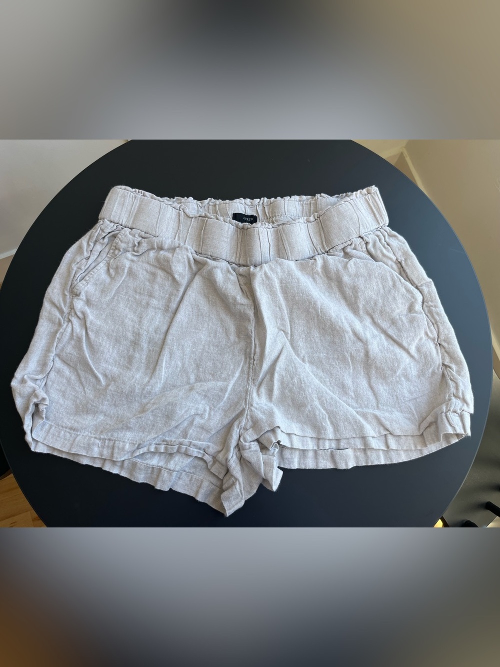 J. Crew Pull On Linen Shorts